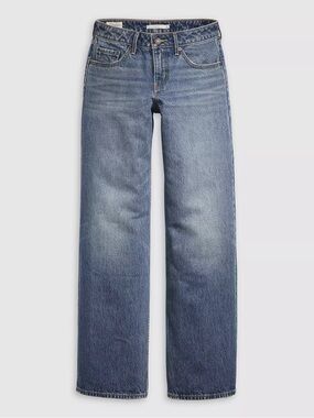 Levi's Low Loose Medium Wash Low Waisted Jeans